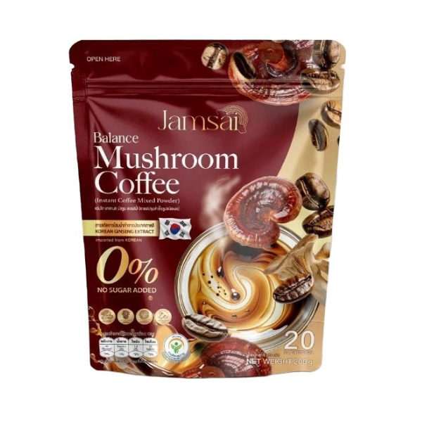กาแฟเห็ดปรุงสำเร็จรุปชนิดผง 200g