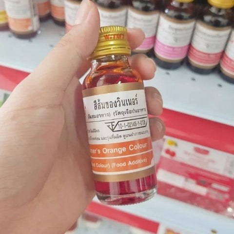 วินเนอร์ สีผสมอาหาร สีส้ม 28ml