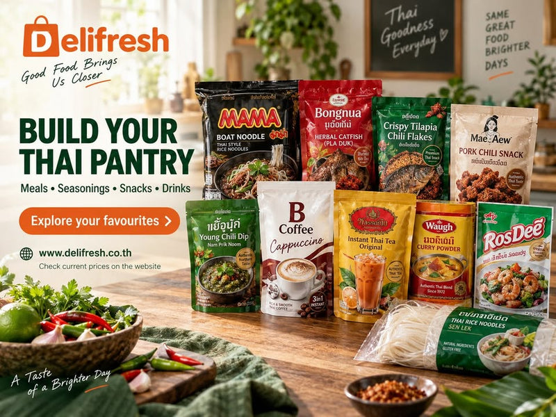 What would you keep in your Thai pantry?