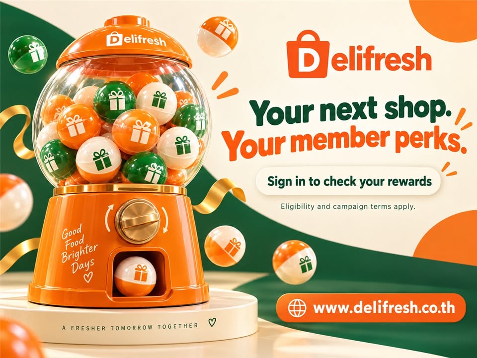 Schau dir vor deinem nächsten Einkauf bei Delifresh deine Mitgliedsprämien an.