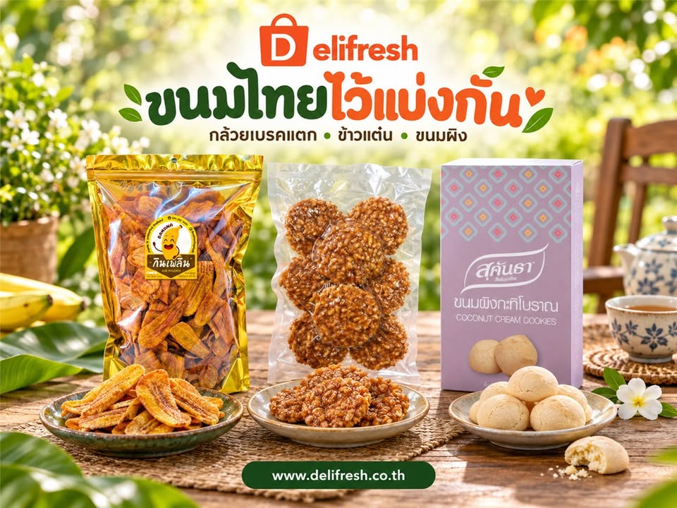 ของว่างมื้อนี้ อยากแบ่งอะไรให้คนที่บ้าน?