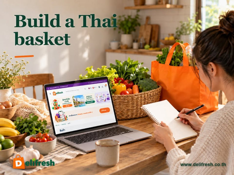 Planning a Thai meal is easier when you start with the dishes you want to cook. Browse Delifresh by category, 