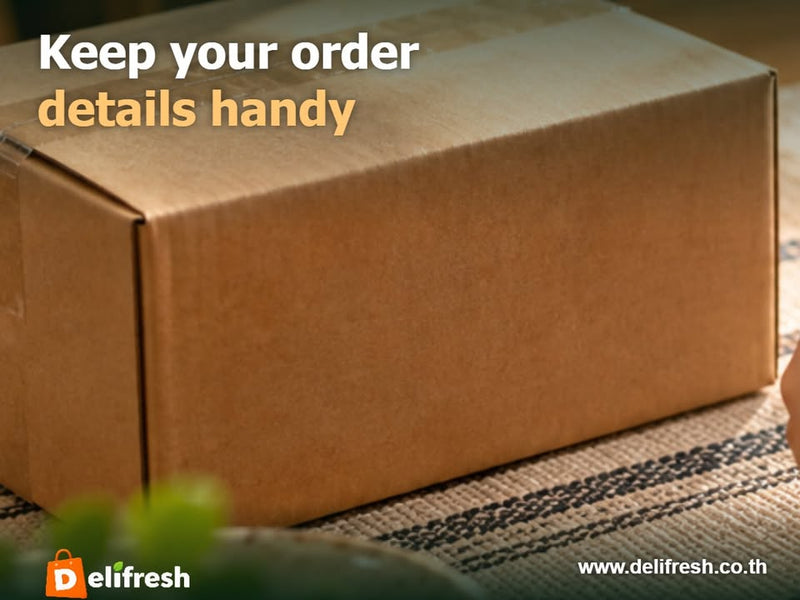 A clear order confirmation makes it easier to keep track of the items you chose. Before placing an order, revi