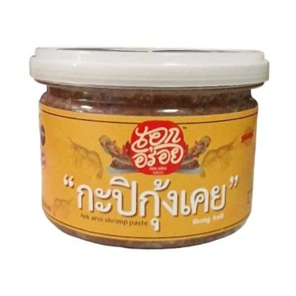 กะปิกุ้งเคยแท้ 100% บรรจุ 300 กรัมในขวดแก้ว