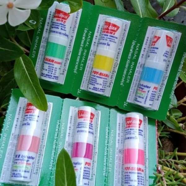 ยาดม ขนาด 1.7cc คละสี (แพค 6 หลอด)