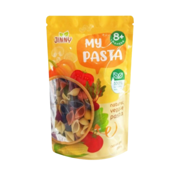 Mì hình vỏ sò với rau củ 6 màu 200g