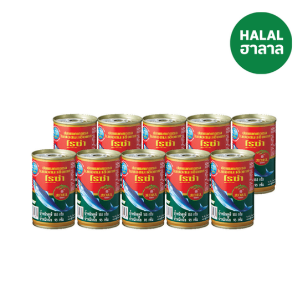 แมคเคอเรลในซอสมะเขือเทศฝาดึง 155g ( แพ็ค 10 )
