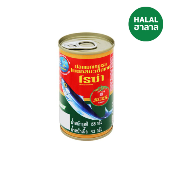 แมคเคอเรลในซอสมะเขือเทศ ฝาดึง 155g