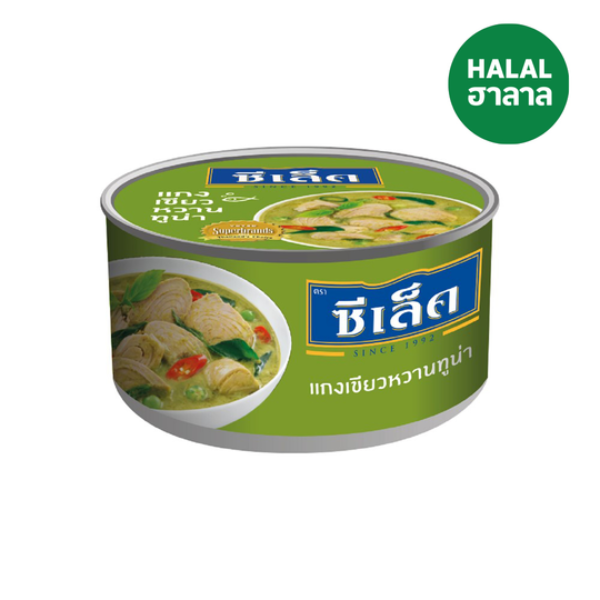 Sweet Green Curry Tuna, Pull-Tab Can 185g