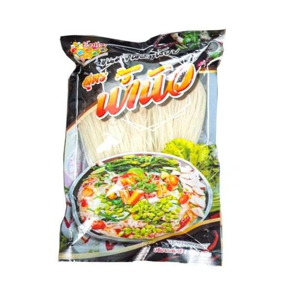 กึ่งสำเร็จรูปขนมจีนสูตรน้ำนัว 120g พร้อมน้ำซุปอร่อย