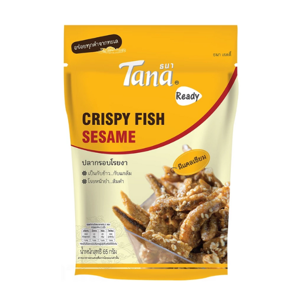 Sesame-Topped Crispy Fish 65g