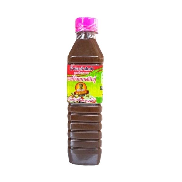 Nước mắm lên men nấu chín và nêm gia vị, nắp hồng 400ml