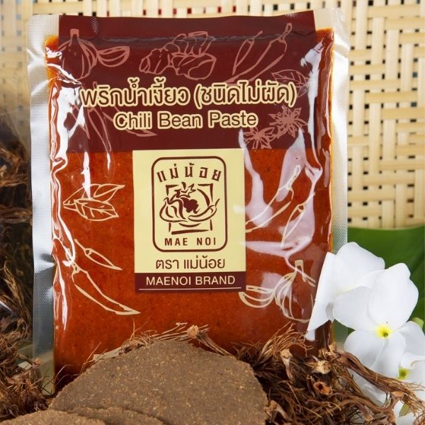 Pâte de soupe de nouilles Nam Ngiao du nord de la Thaïlande, non frite, 80 g