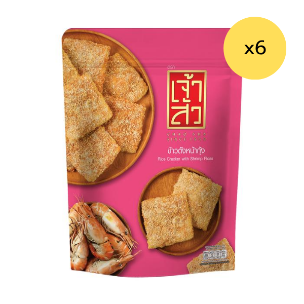 ข้าวตังหน้ากุ้ง 80g ( แพ็ค 6 )