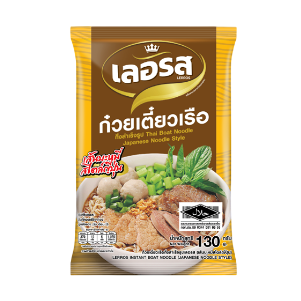 ก๋วยเตี๋ยวเรือ เส้นบะหมี่สไตล์ญี่ปุ่น 130g