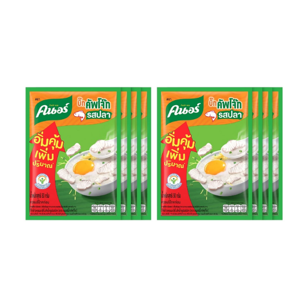 โจ๊กกึ่งสำเร็จรูป รสปลา 50g ( แพ็ค 8 )