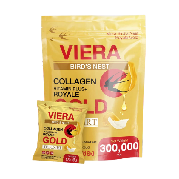 รังนกแท้ผสมคอลลาเจน 300g ( 20ซอง )