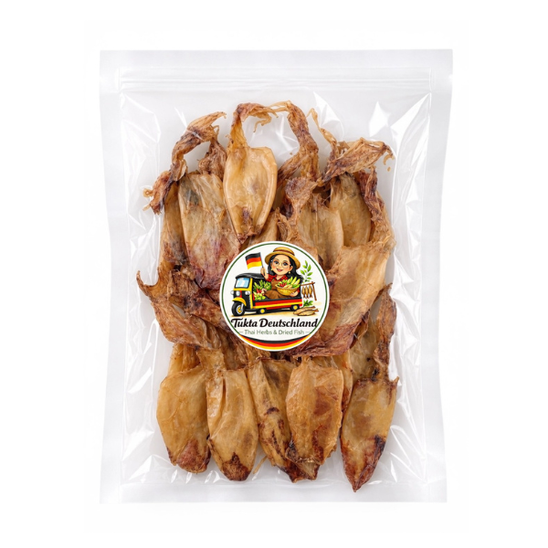 หมึกแห้งเจาะตา 100g