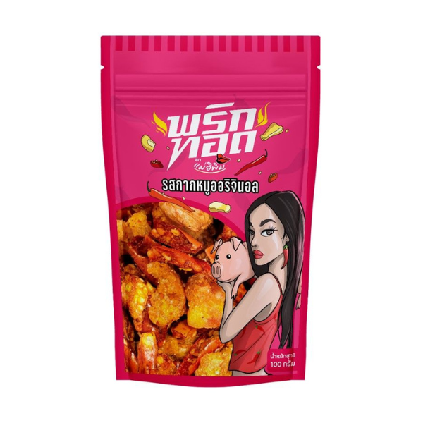 พริกทอด รสกากหมูออริจินอล 100g