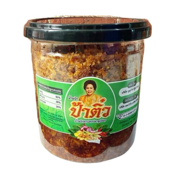 น้ำพริกปลาทูตาแดงเปียก 250g