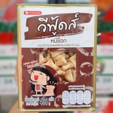 ขนมปังปี๊บจิ๋ว หมีชอค 400g