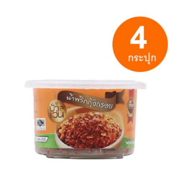Tương ớt tôm giòn 40g (4 lọ)