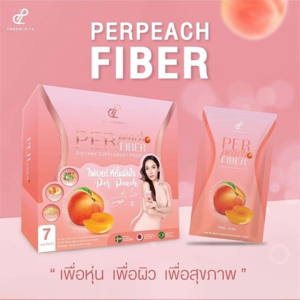 Per Peach Biotic Fiber 126g