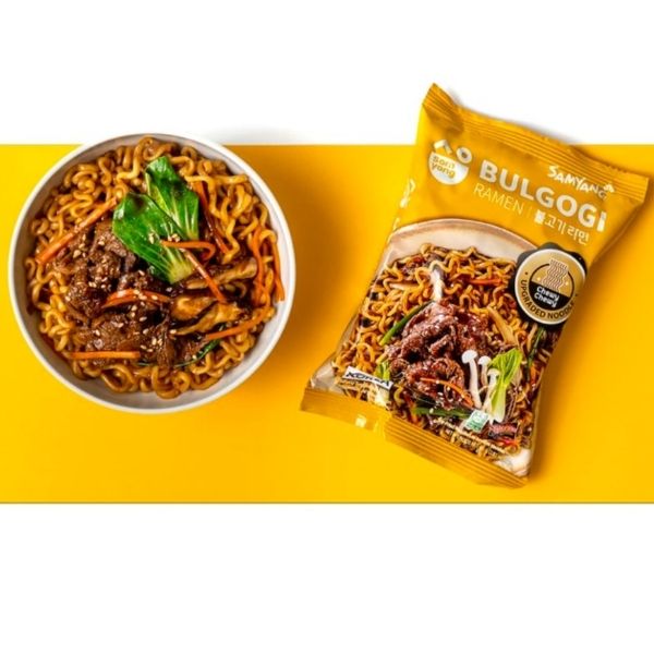 Droge instantnoedels, bulgogi-smaak, 80 g (5-pak)
