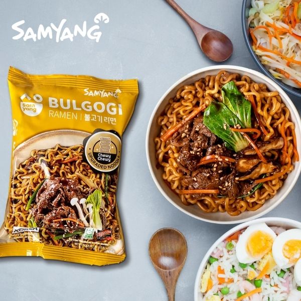 Droge instantnoedels, bulgogi-smaak, 80 g (5-pak)