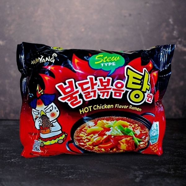 Mì ăn liền, vị gà hầm cay 145g (gói 5 gói)