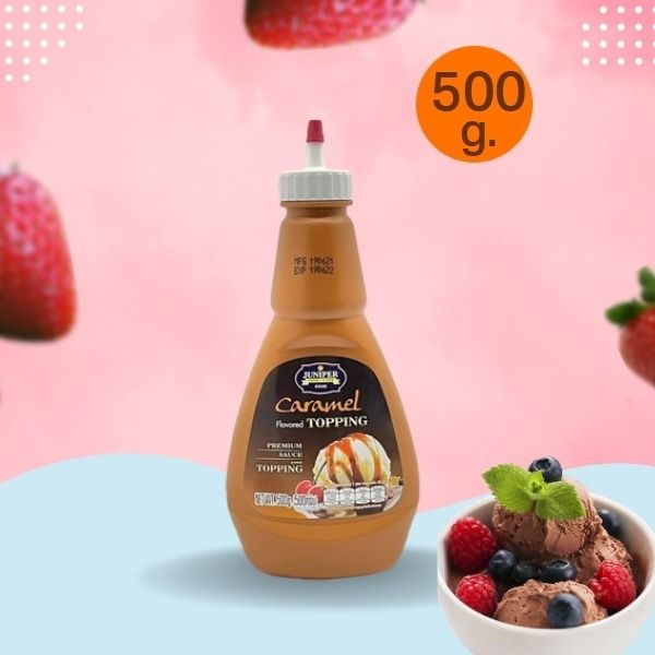 Sốt phủ đồ uống, sốt phủ kem, hương vị caramel 500g