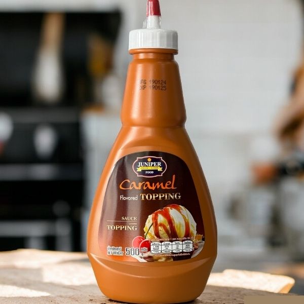 Sốt phủ đồ uống, sốt phủ kem, hương vị caramel 500g