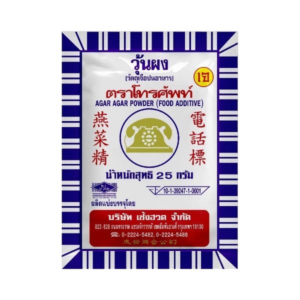 Bột agar làm món tráng miệng 25g