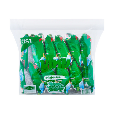 ขนมทอดกรอบ รสโนริสาหร่าย 12g แพ็ค 12