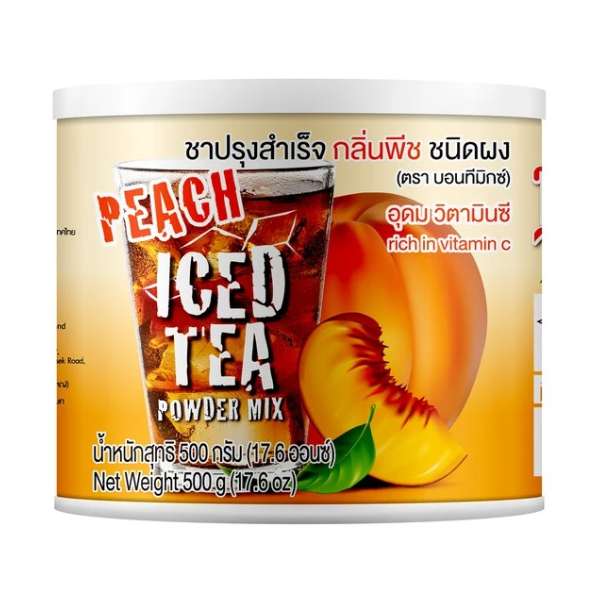 ชาปรุงสำเร็จ กลิ่นพีชชนิดผง (กระป๋อง) 500g