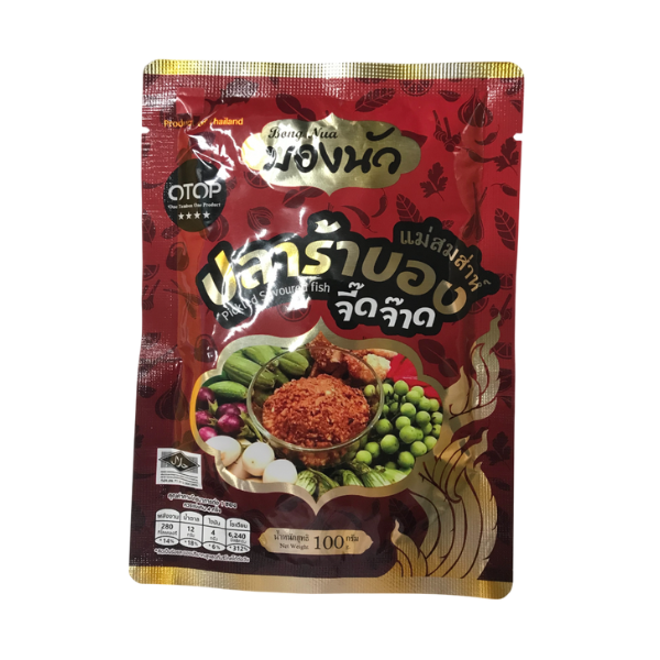 ปลาร้าบองจึ๊ดจ๊าด ( ซอง ) 100g