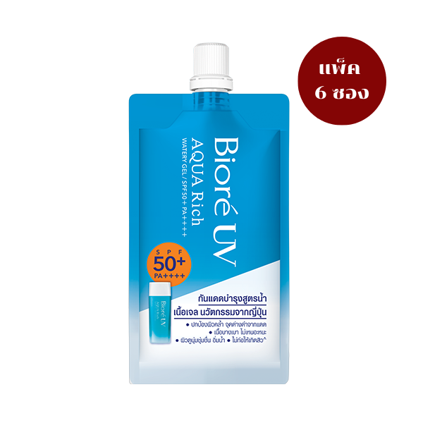 Aqua Rich Watery Gel 7ml (pack of 6 sachets)