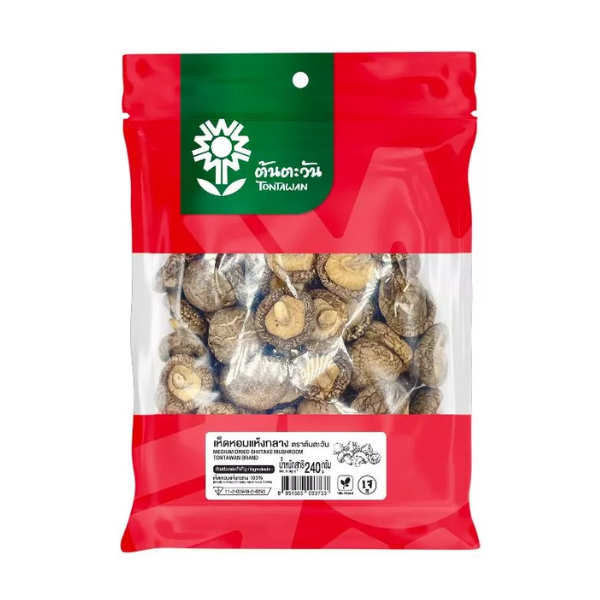 เห็ดหอมแห้งกลาง 240g