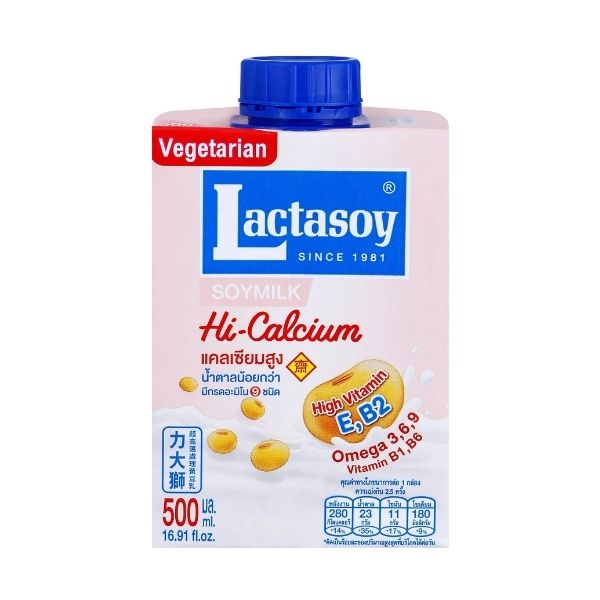Sữa đậu nành UHT, công thức giàu canxi 500ml