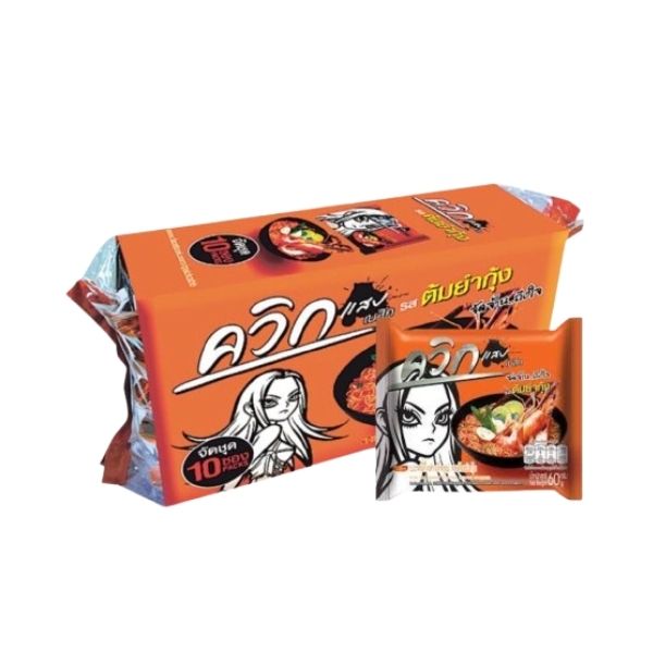 Instant noodles, Tom Yum Goong flavor 60g ( 10-pack )