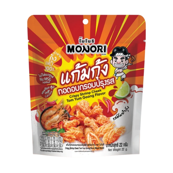 แก้มกุ้ง รสต้มยำกุ้ง 22g