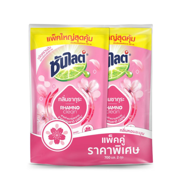 Sakura afwasmiddel 700 ml, duopak