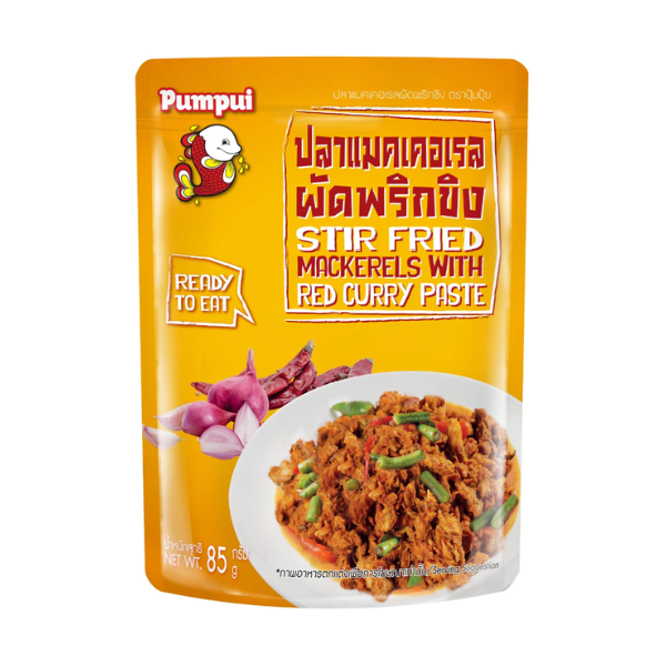 ปลาแมคเคอเรลผัดพริกขิง 85g