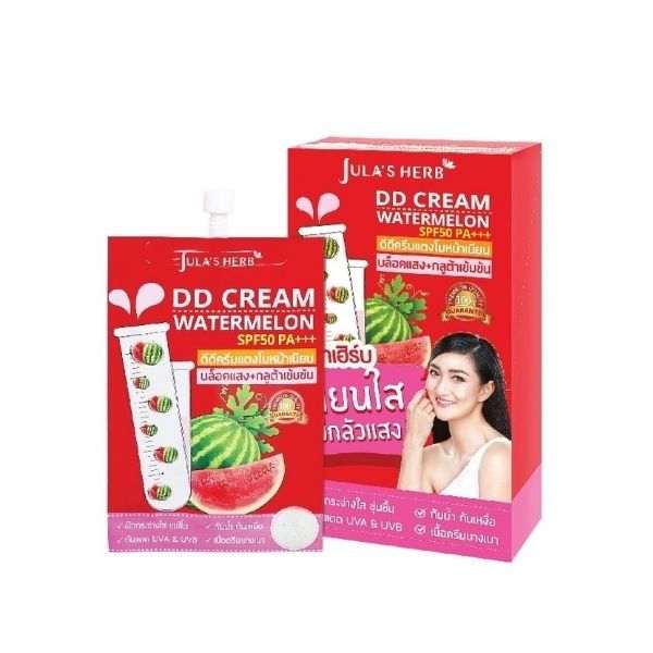 Kem chống nắng dưa hấu 8ml, 6 gói