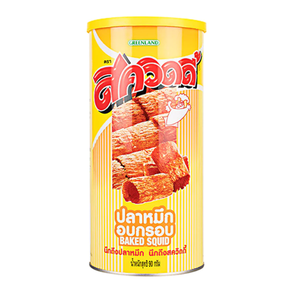 ปลาหมึกอบกรอบ 90g
