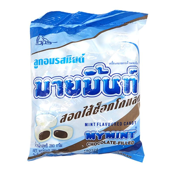 ลูกอมรสมินต์ สอดไส้ช็อกโกแลต 100 เม็ด 280g