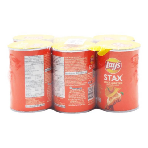 มันฝรั่งทอดกรอบ รสกุ้งมังกรสไปซี่ 42g ( แพ็ค 6 )