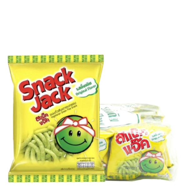 ขนมถั่วลันเตาอบกรอบ รสต้นตำรับ 15g ( แพ็ค 12 )