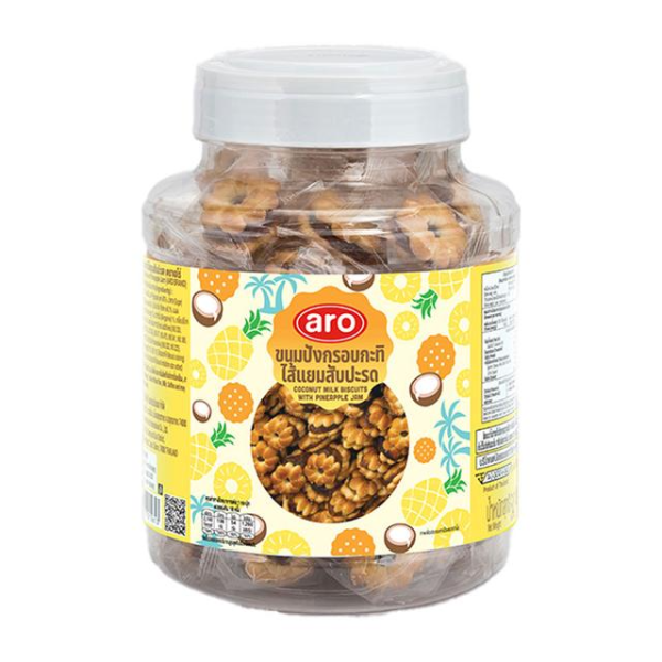 ขนมปังกะทิไส้แยมสับปะรด 540g