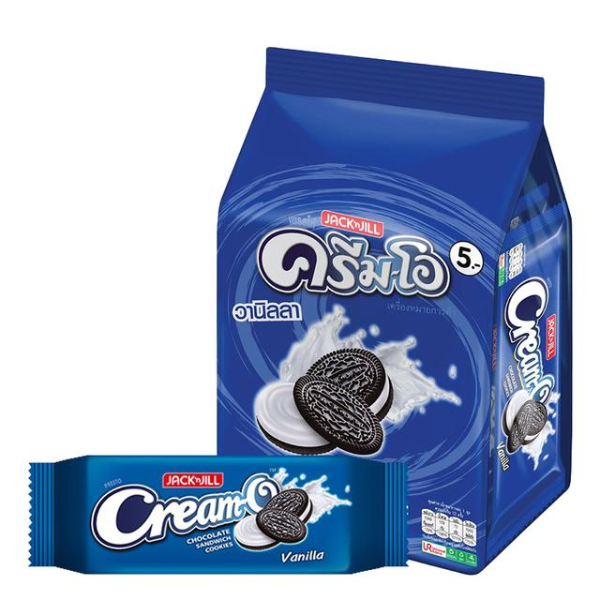 Chocolate vanilla cookies 27g ( Pack of 12 )